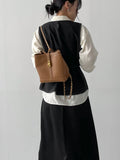 [Setup Available] Stitch Strap Slit Vest