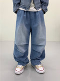 Lake Denim Parachute Wide Pants