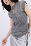 Sharon String Sleeveless Set Top
