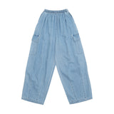 Astle Washed Balloon Denim Pants