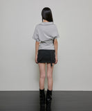 Oversized Asymmetrical T-Shirt