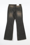 Washed teen bootcut denim