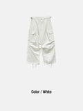 Oxford Balloon Cargo Pants