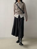 [wool100%/handmade] Bijo Collar Wool Short Blouson