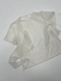 Earth Wrap See-Through Half Blouse