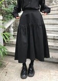 POCKET LINE COTTON SKIRT