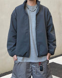 Daily Nylon Fleece Zip-Up