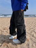 Crunch Side Shirring Pants