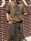 NSN Pigment Lettering Half Tee