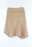 Curve Ray Suede Skirt