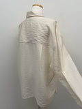 Roll-up Tencel Loose Fit Shirt