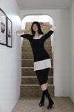 Timmy pleated collar one piece