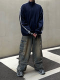 Unique Cargo Wide Denim