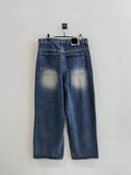 FW Tex Damege Medium Blue Denim PT