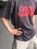Karma Logo Over Short Sleeve T-shirt