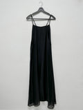 See-Through Sleeveless Long One Piece