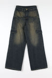 More pocket wide denim