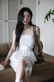 Flare blouse tube top