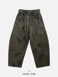 Trenon Belted Washed Balloon Pants