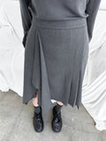 BIG POCKET WRAP SKIRT