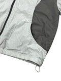 Wave Incision Color Matching Windbreaker