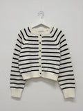 Raglan Stripe Cardigan
