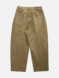 Carbon Cotton Wide Balloon Pants