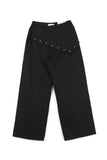 Tuel Wrap Eyelet Cotton Pants