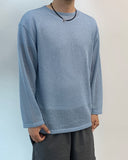 Summer see-through mesh knit