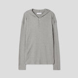 Yeezy Relax Fit Henley Neck Hoodie