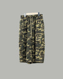 Milk Camo Bermuda Pants