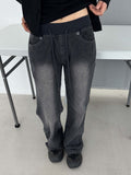 LOW POCKET BOOTS CUT PANTS