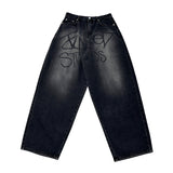 Kuma Lettering Balloon Denim