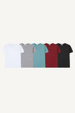 Basic Slub Short Sleeve T-shirt