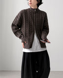 Twilly Pigment Knit Zip-Up
