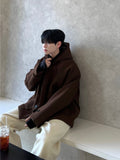 Norton over hooded coat