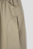 Ruin cut pintuck wide pants