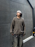 Castle Embossed Square Knit
