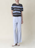 [Premium] Len Stripe Linen Knit