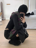 CURVED HEM CROP HOODIE