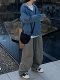 Stone Hood Denim Shirt