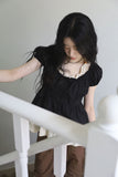 Morph shirring blouse