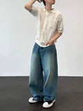 Ethnic Jacquard Knit Short Sleeve Cardigan