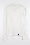Net hijab knit hoodie