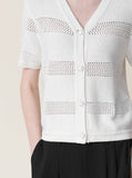 [Premium] Bell Linen Button Cardigan