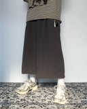 Nylon Rivet Detail Bermuda Pants