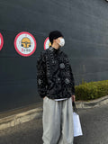 Hip-hop Balloon Brushed Jogger Pants