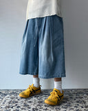 Maxi Wide Bermuda Banding Denim