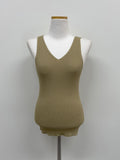[SET] Ferral Ribbed Cardigan Sleeveless Set