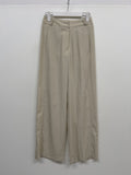 Marl Nylon Wide Slacks